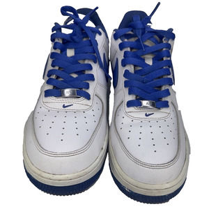 Nike Air Force 1‎ '07 White Medium Blue DH7561-104 Men's Size 11